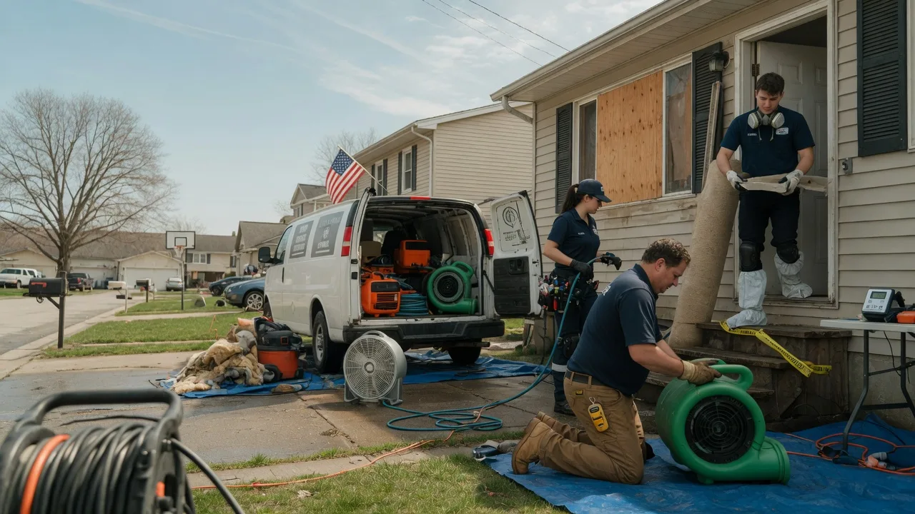 Water Damage Restoration in Bode, IA near me
